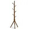 Porte-manteau_sur_pied_design_arbre_en_bois_marron_thumb