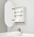 Miroir Armoire Capsule Blanc