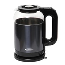 Bouilloire Électrique FLORENCE Noir Verre Borosilicate 2.0L – 1500W