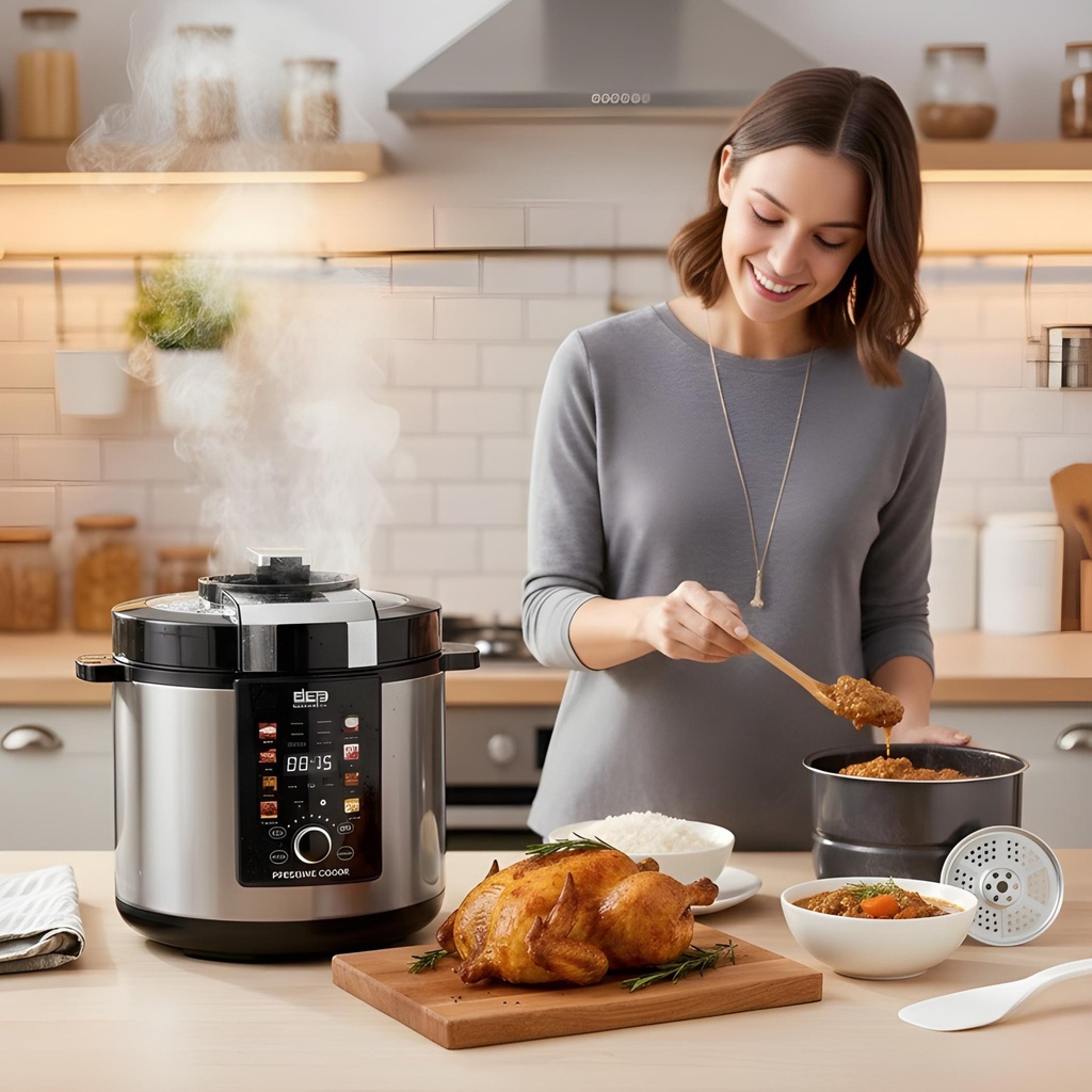 Cocotte Electrique Intelligente DSP 14-en-1 – 6L – 1000W