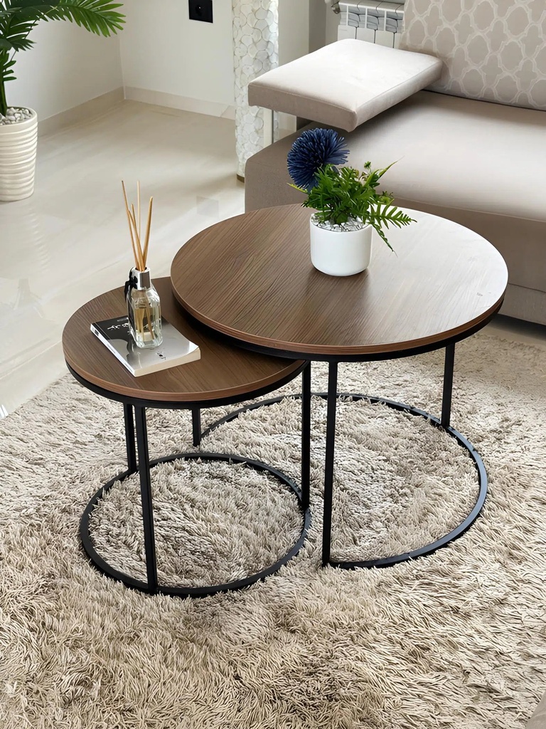 Ensemble Gigogne Marron