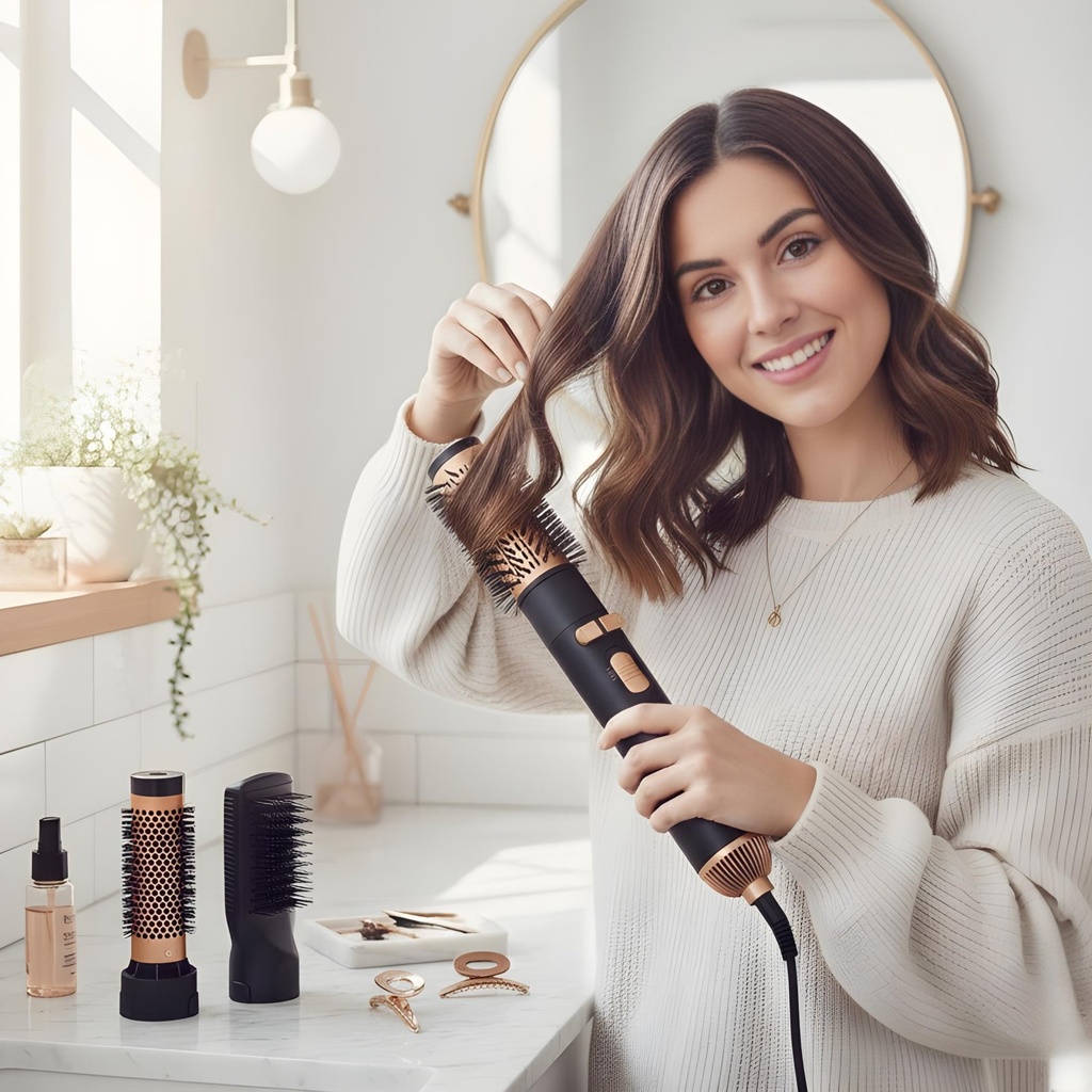 Brosse Soufflante Rotative 5 en 1 FLORENCE – 1200W