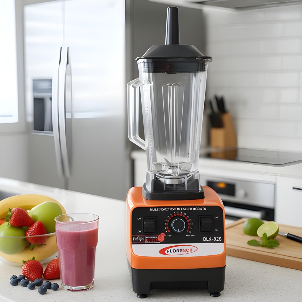 Blender Robuste Florence Haute Performance 4800W – Orange