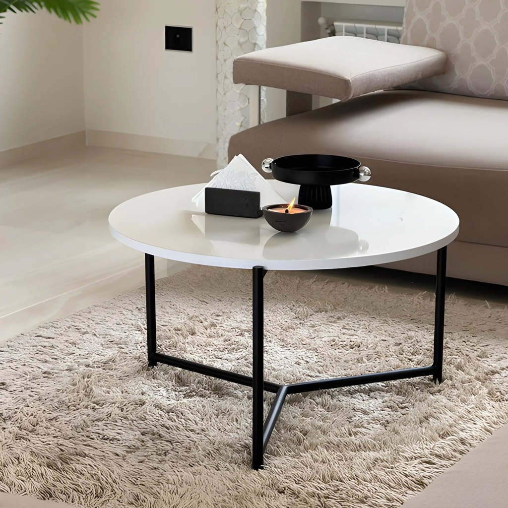 Table Basse DALIA Blanche