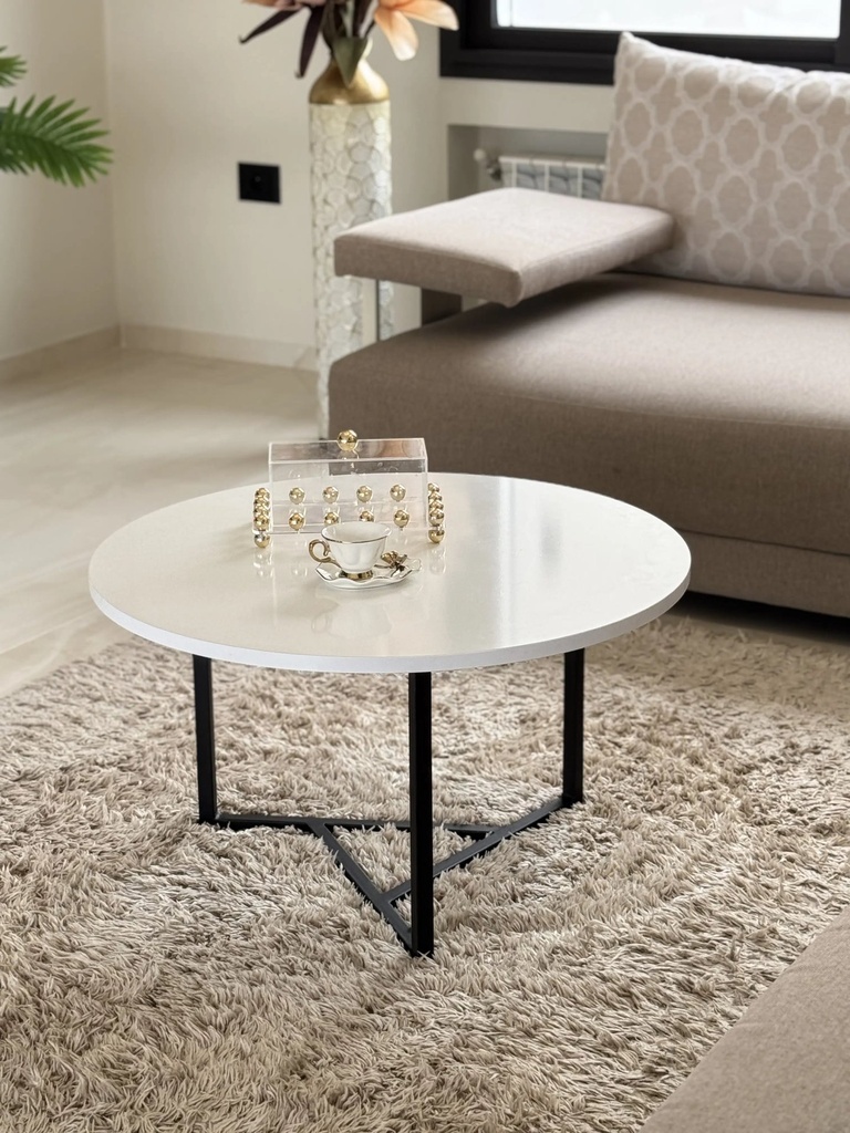 Table Basse TRIKA Blanc