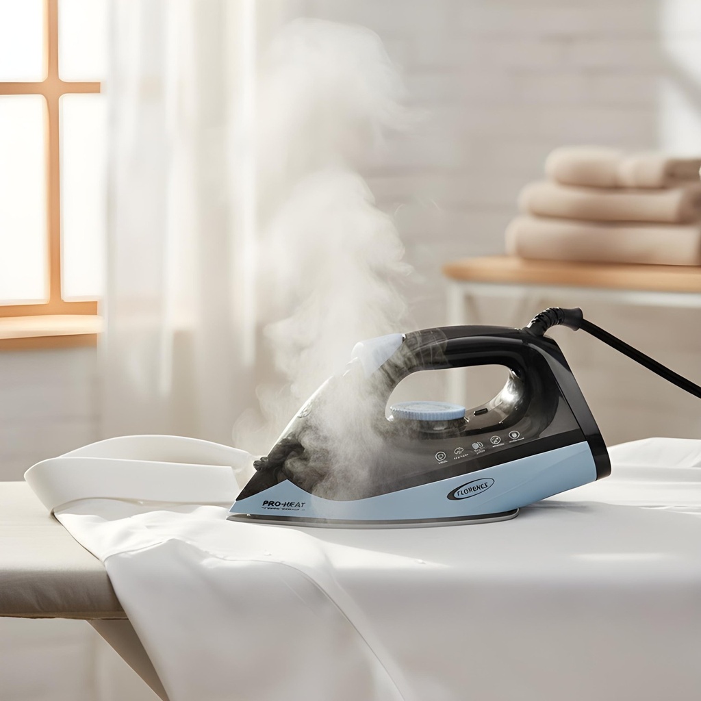 Fer A Vapeur Electrique FLORENCE – Bleu