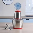 Robot Hachoir Multifonction FLORENCE  1000W Rouge – 3L Inox