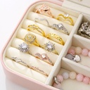 Mini Coffret à Bijoux de Voyage – Multi-Compartiments