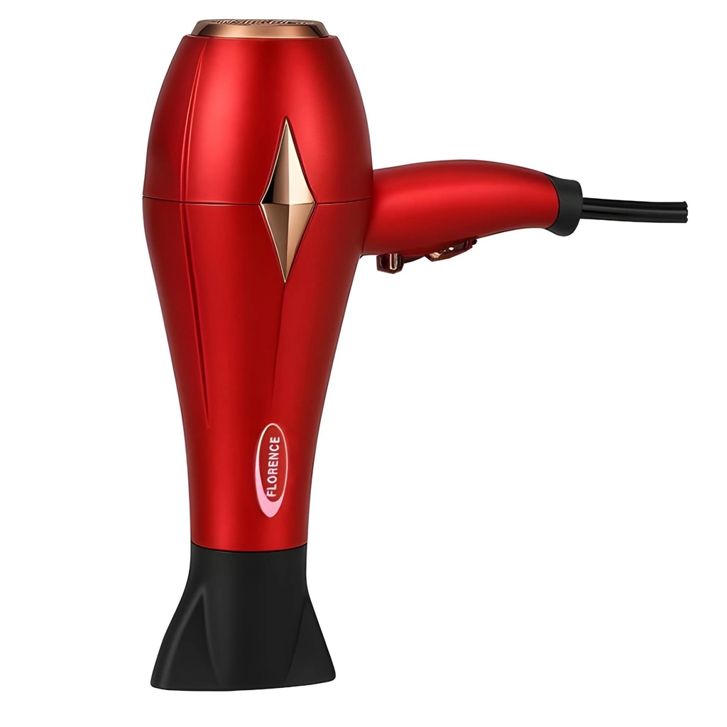 Seche Cheveux Professionnel Rouge – 2200 W Haute Puissance
