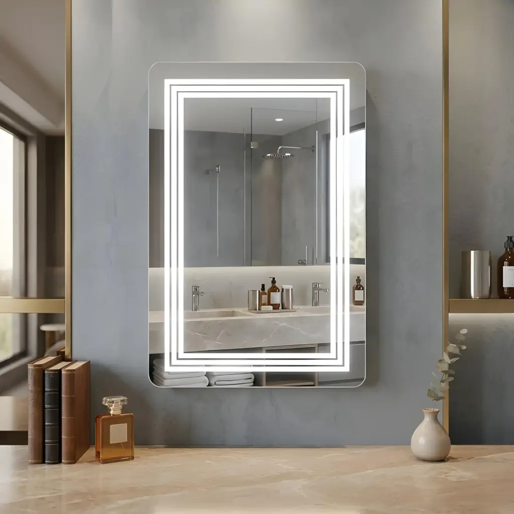 Miroir Anka LED Touch – 80 × 60 cm 