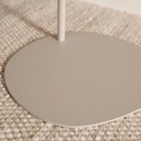 Table D’appoint En Metal Beige