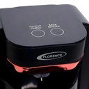 Machine à Café FLORENCE HK466 – Rouge & Noir – 280ML