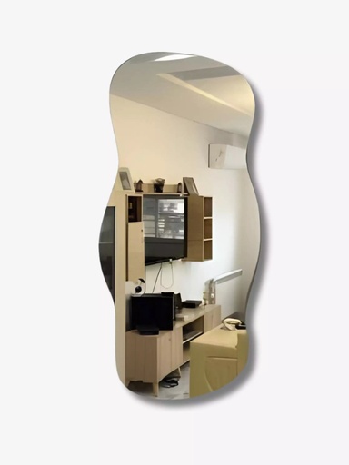 [SW-2443-W69FN] Miroir Zigzag Sans Cadre 100/60cm