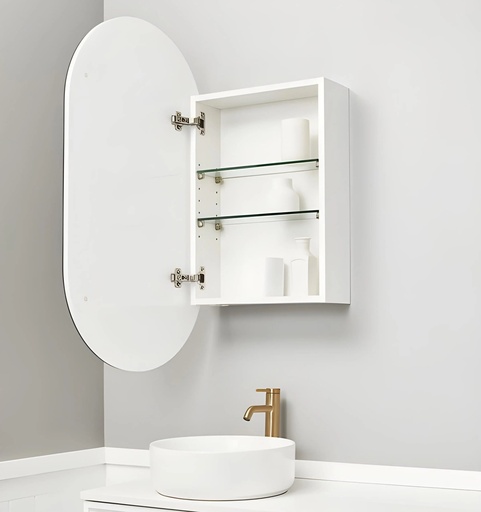 [MA-785017] Miroir Armoire Capsule Blanc