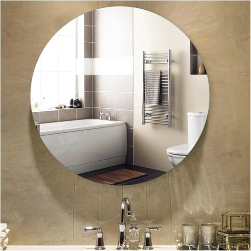 [MR-50SC4] Miroir Rond Sans Cadre – Diamètre 50 cm