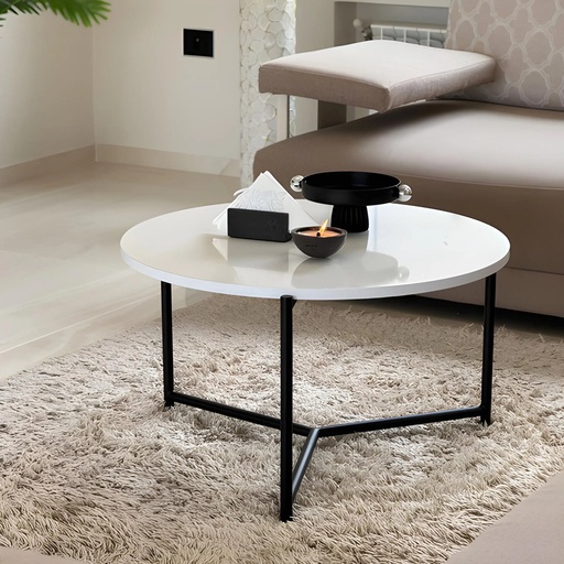 [DALIA-BLC-70] Table Basse DALIA Blanche
