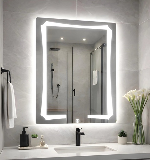 [PRZ-8060] Miroir PRIZMA LED Touch – 80 × 60 cm