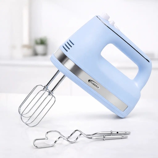 [HK406BL] Batteur Electrique à Main FLORENCE – 200W Bleu