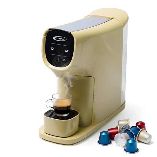 [FL-CAPS-01] Machine a Cafe à Capsules 1200 W – Florence Beige
