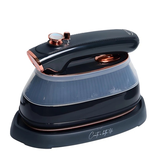 [HK410NR] Fer à Vapeur Portable FLORENCE – 1200W Noir