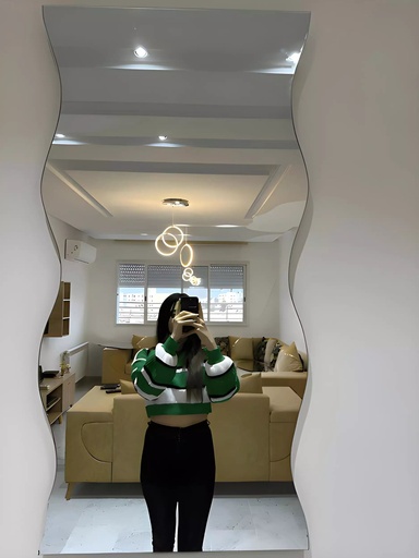 [SW-2443-T2BEB] Miroir Spiral Sans Cadre 100/60cm