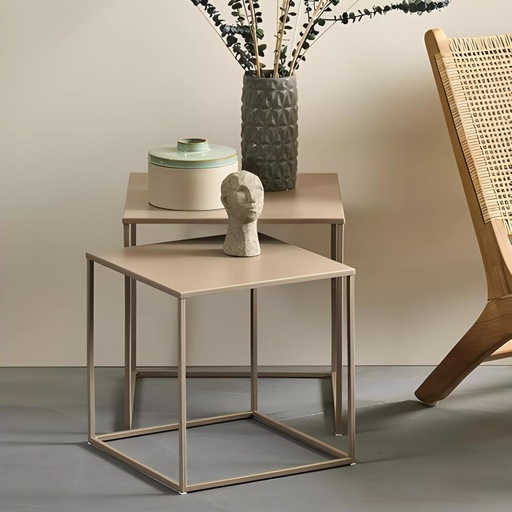[SW-2443-8APEU] Ensemble Table Basse FERA Beige
